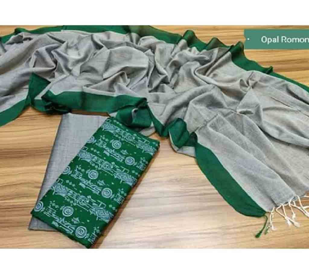 Homemade Tat Original Cotton Multi Color Deshi Shalwar Kameez-75