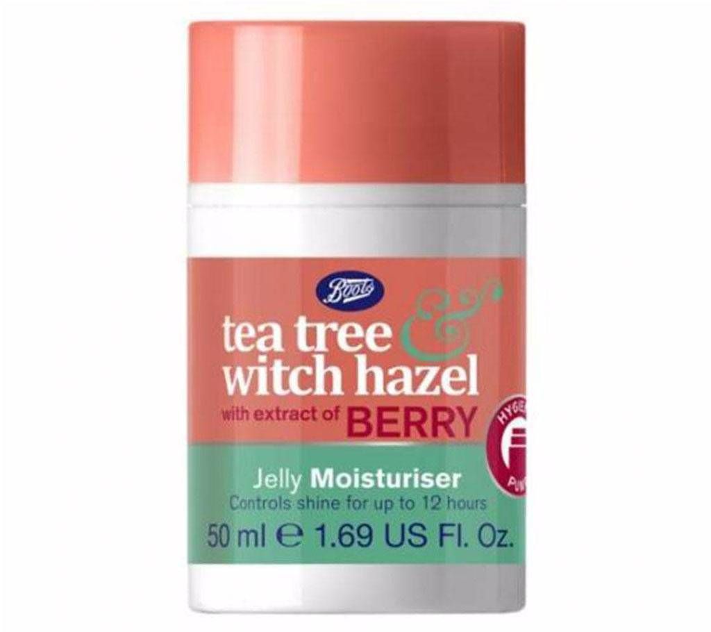 Boots Tea Tree & Witch Hazel jelly cream 