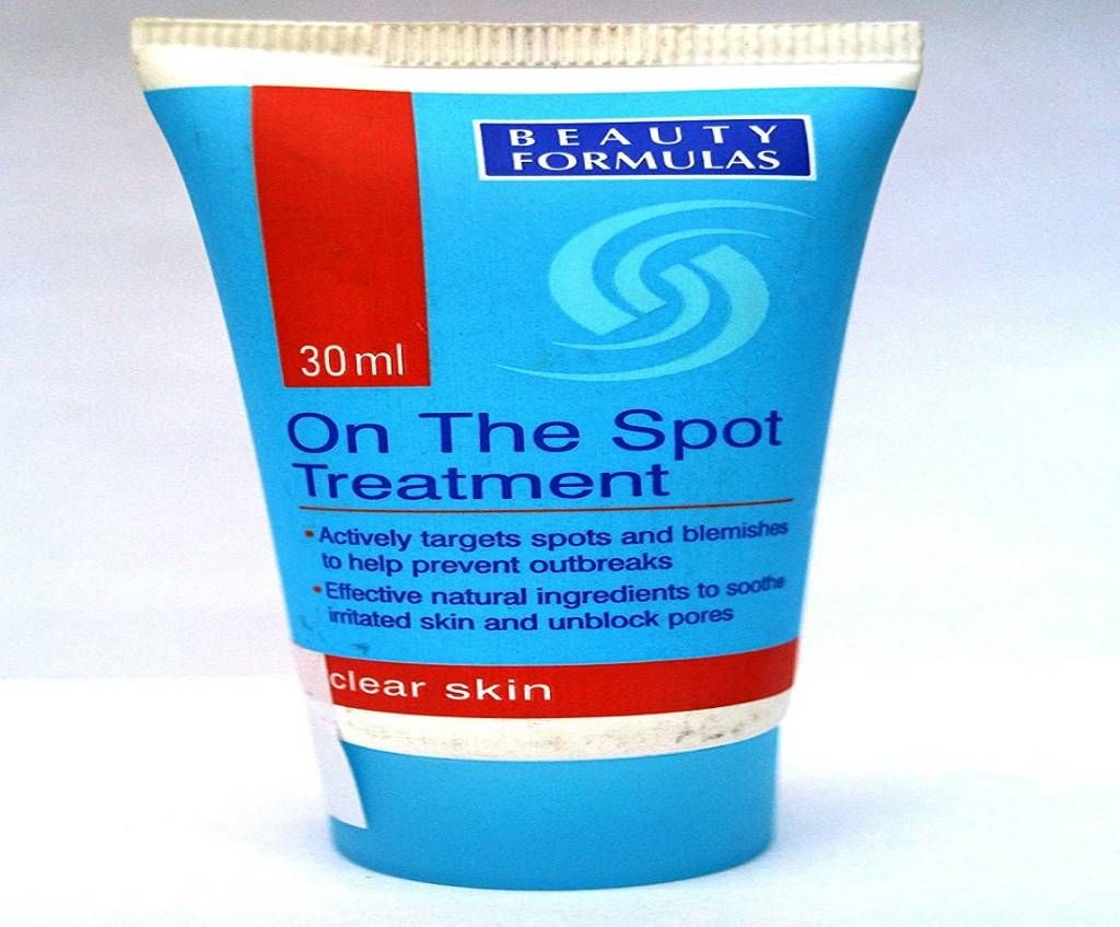 Beauty Formulas On the Spot Treatment Face wash