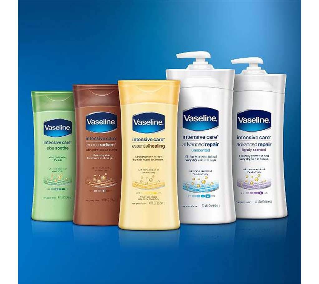 VASELINE body lotion with free soap 