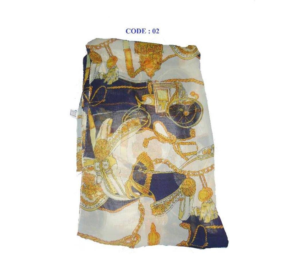 Chinese Chiffon & Georgette scarf