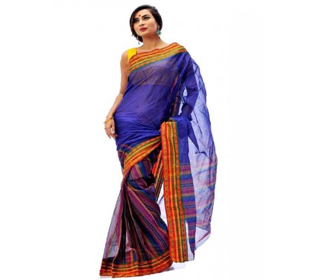 Multi Color Tangail Cotton Sharee