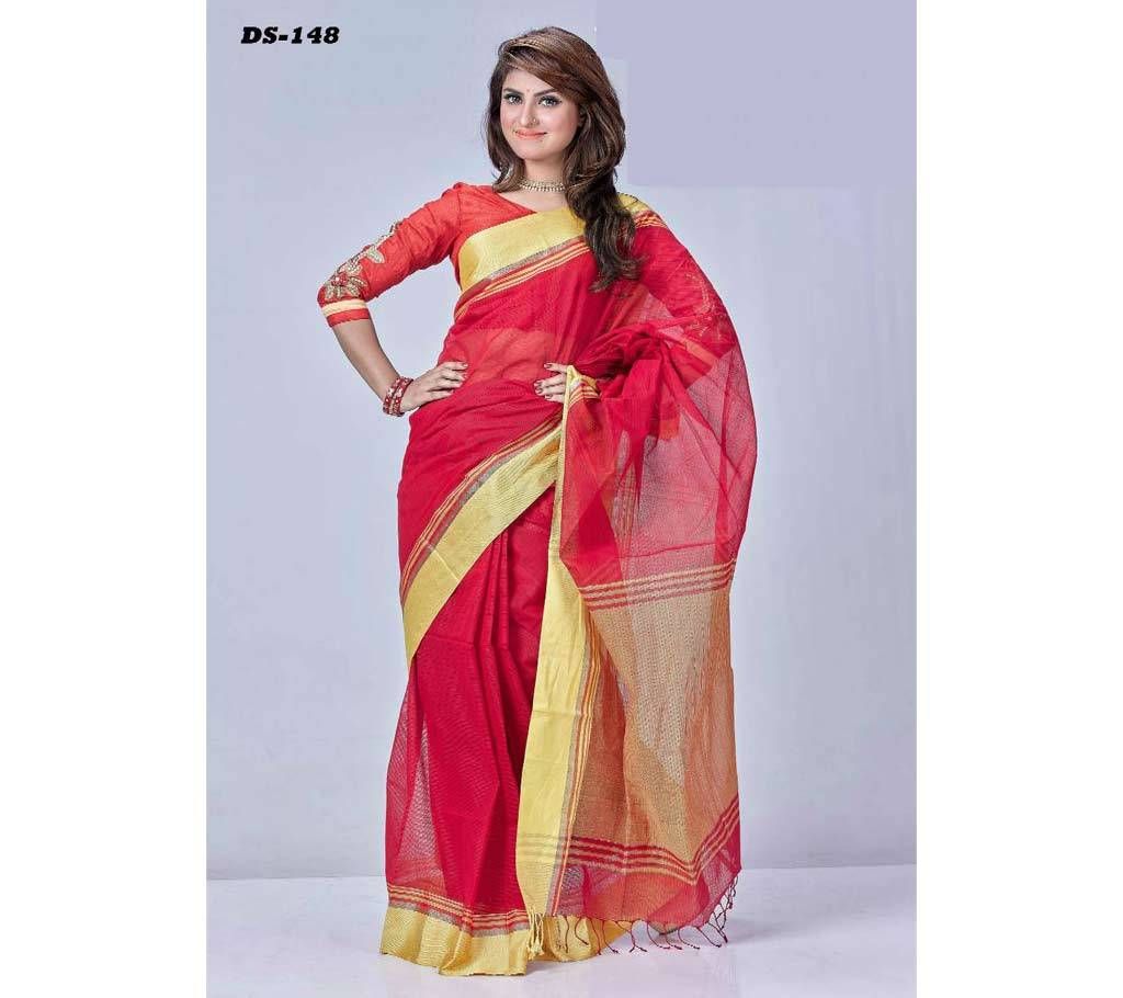 Dhanshiri Taant Cotton Saree
