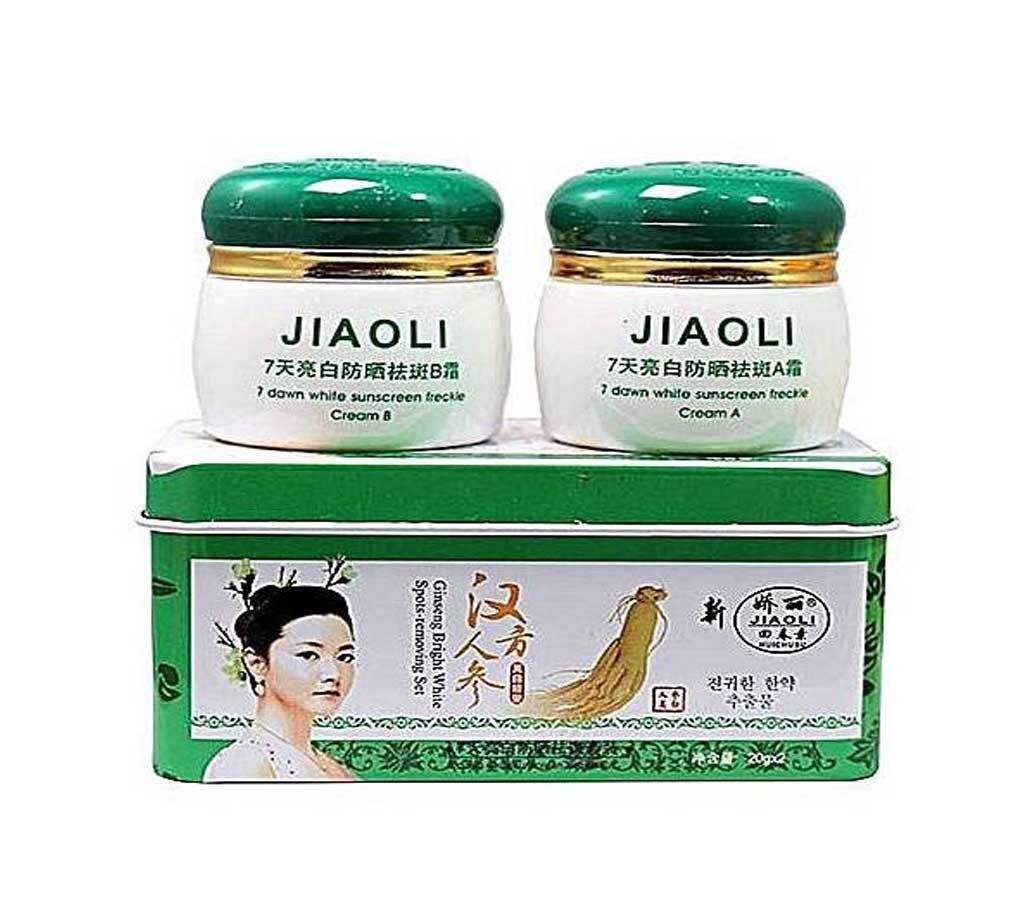 JIAOLI Ginseng Bright White Spot Removing Cream - 40 g China 