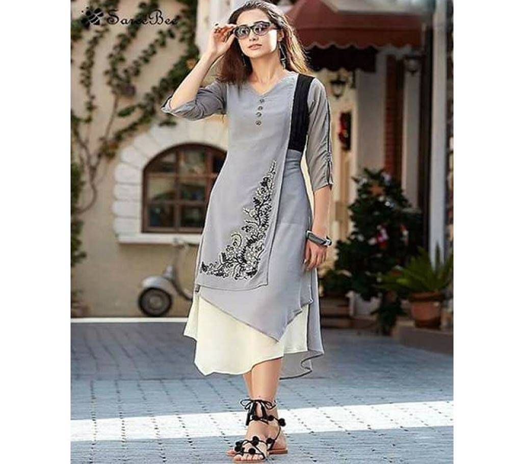 Unstitched Indian Georgette Three-Piece