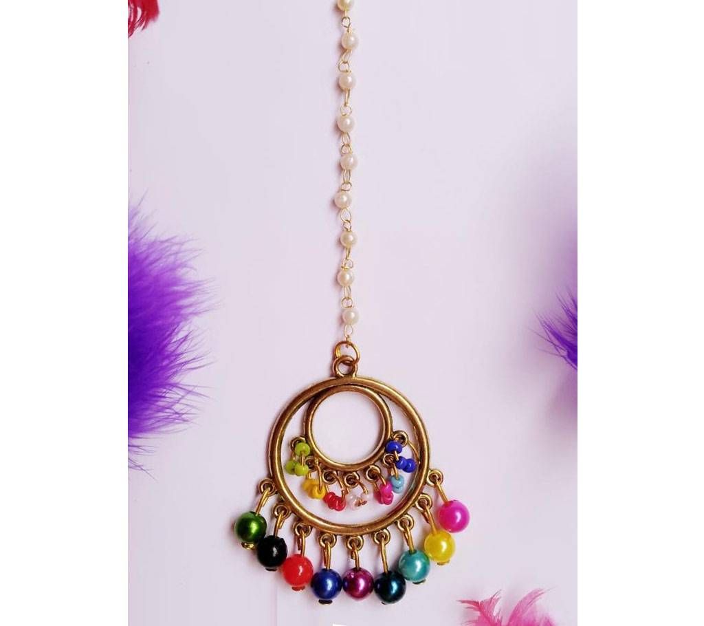 Antique gold base tikli 