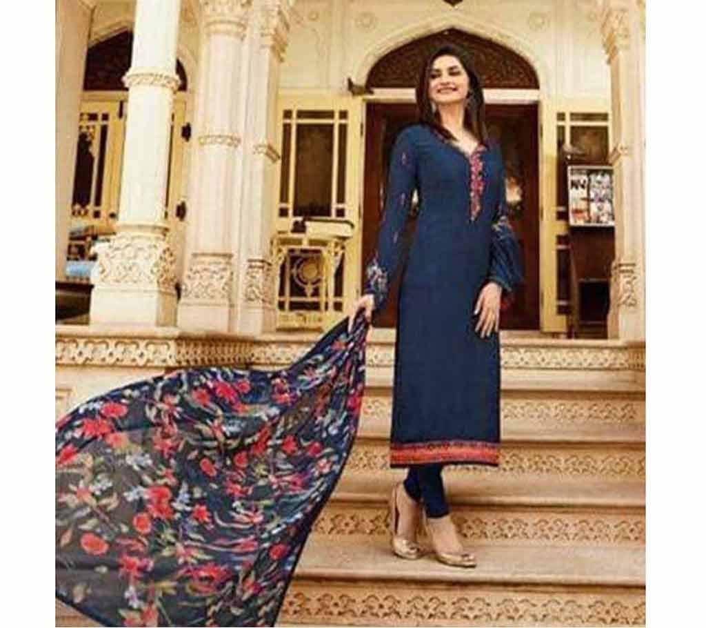 Vinay Silk Unstitched Three Piece - Original 