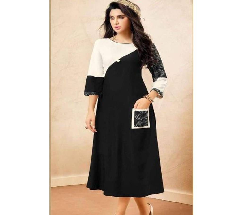 black  kurti
