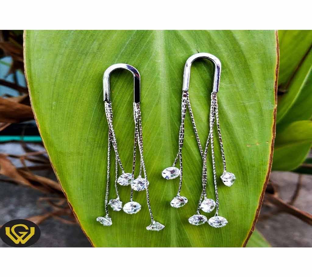 Sparkle Chain Earring