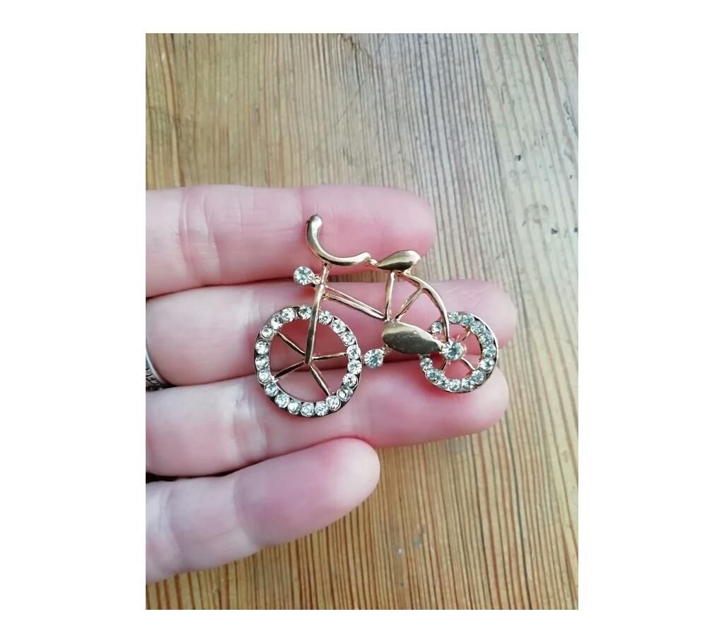 Bicycle Brooch