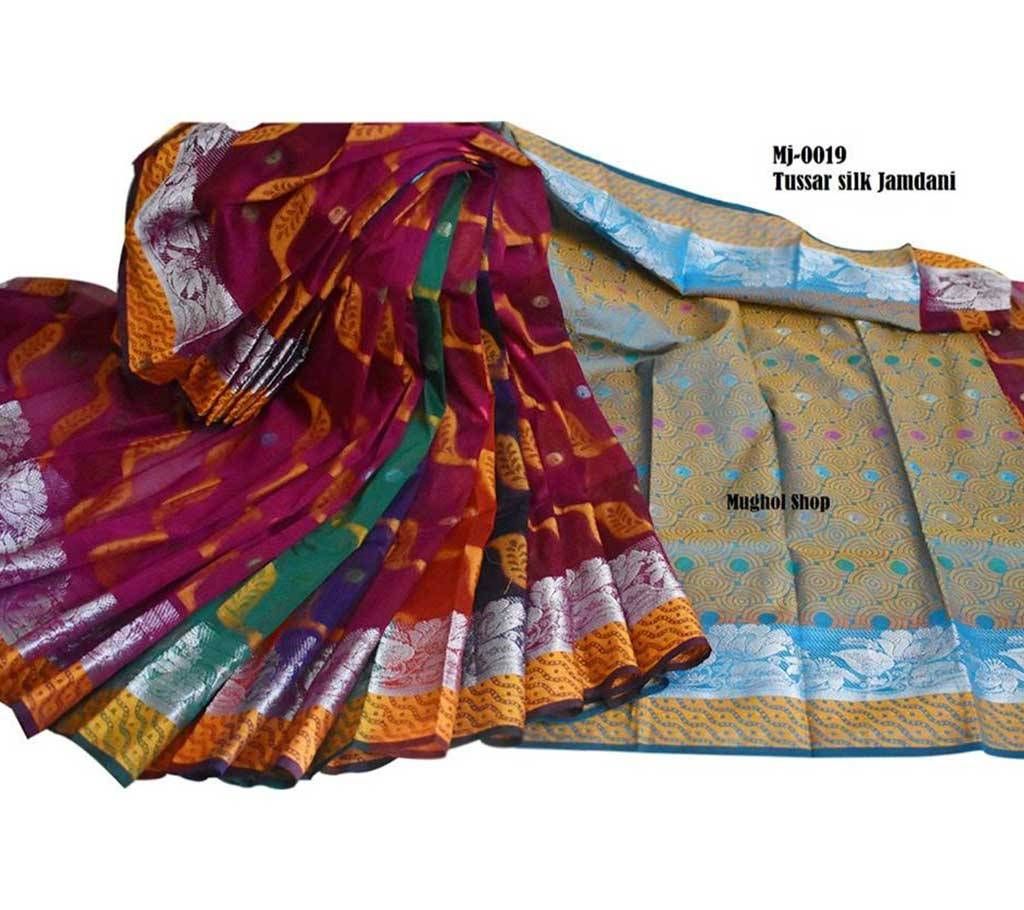 Tussar Silk Jamdani