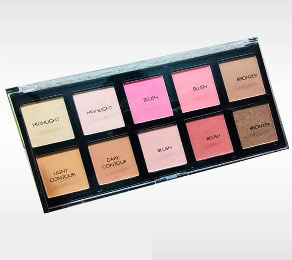 Chanlanya Brand 10 color blush palette