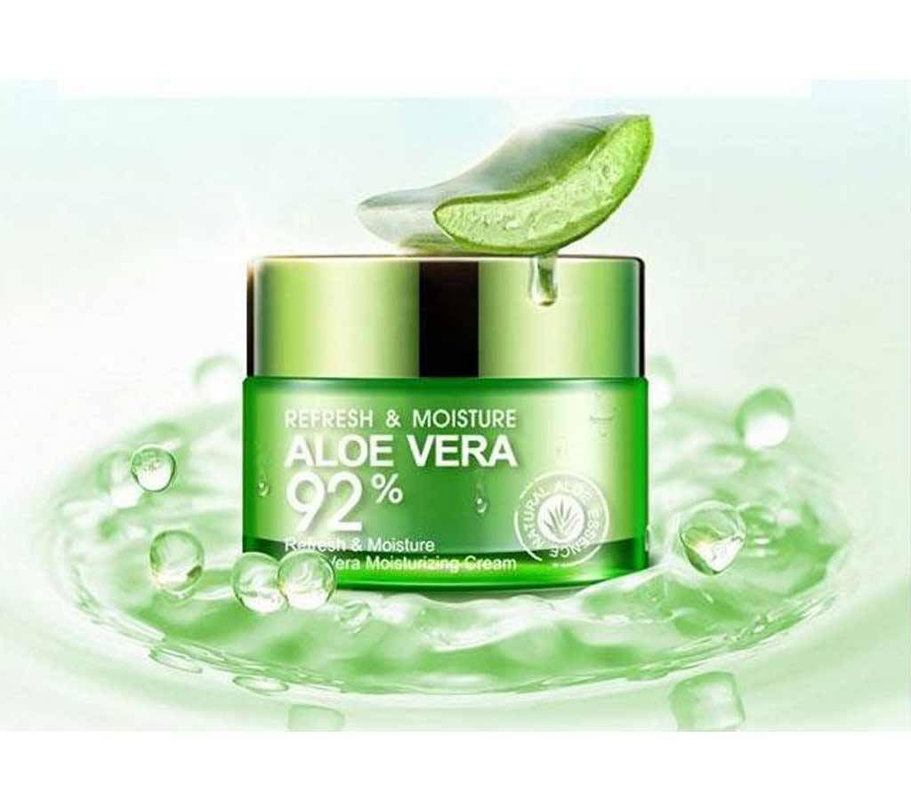 BIOAQUA 92% Aloe Vera Refresh Moisture Cream - 50g (UK)