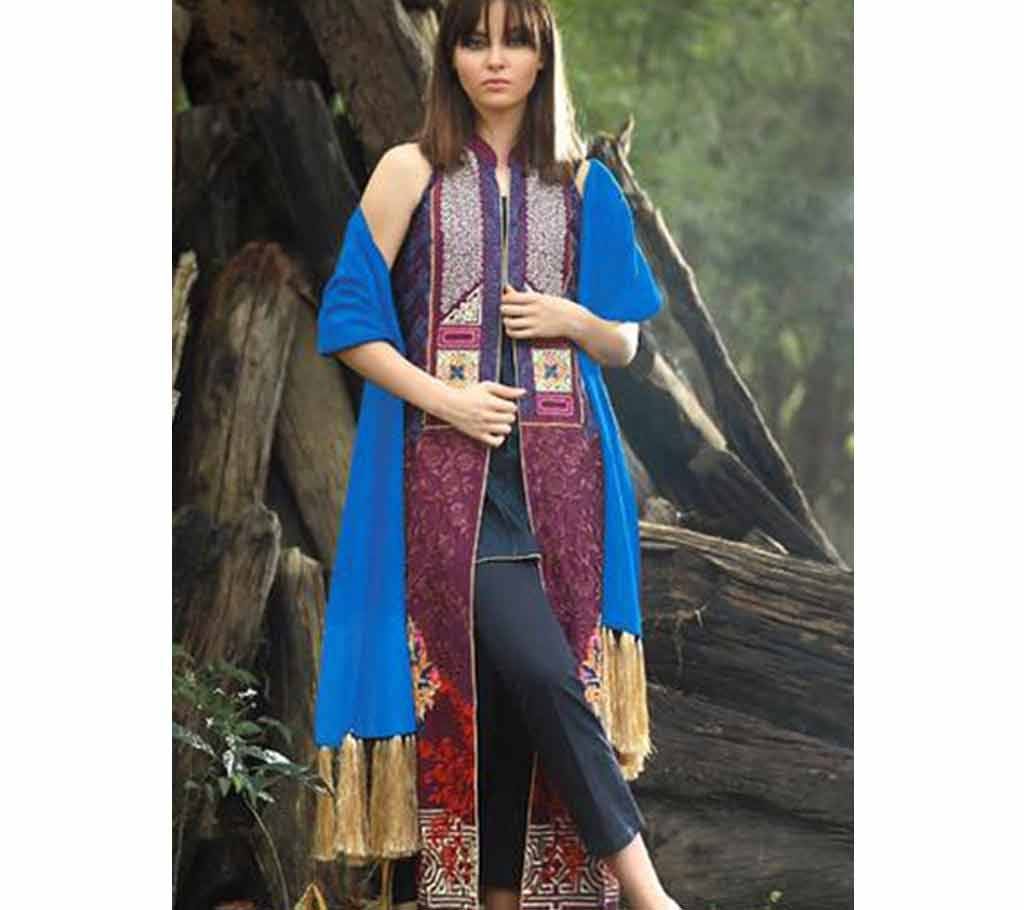 Semi Stitched JUVI FASHION QALAMKAR