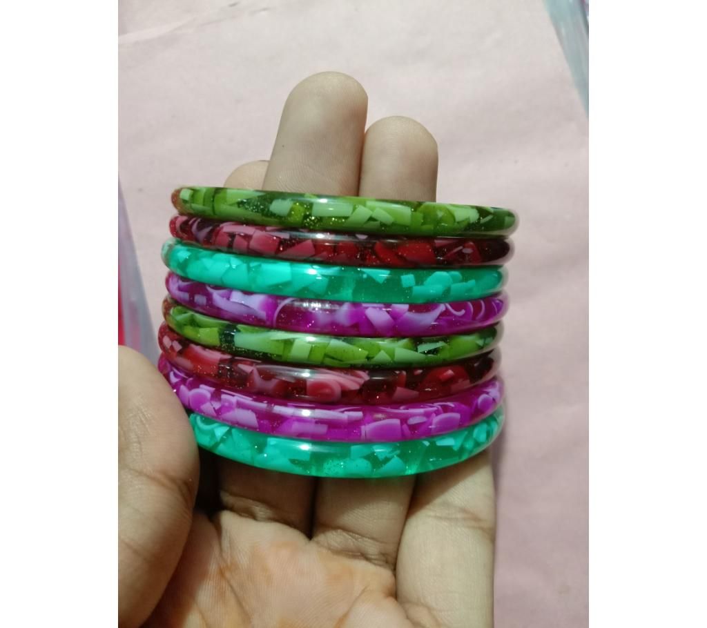 Plastic bangles