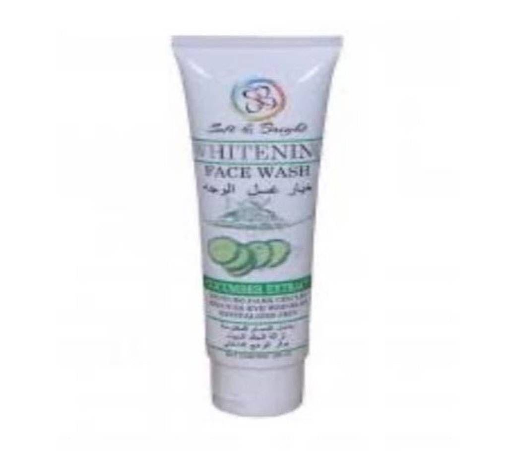 Cucumber Extract Whitening Facewash-100ml-Thailand 