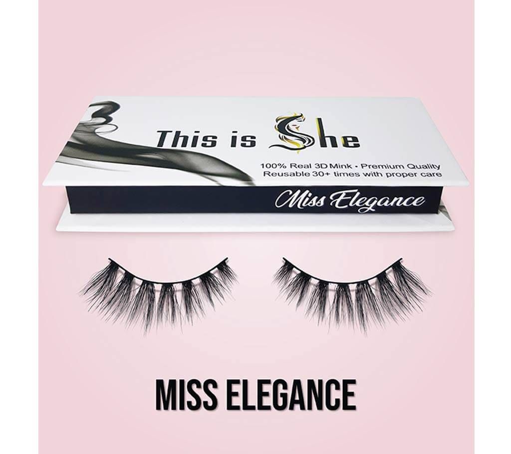 Miss Elegance Real Mink Eyelashes (This Is She) - Canada