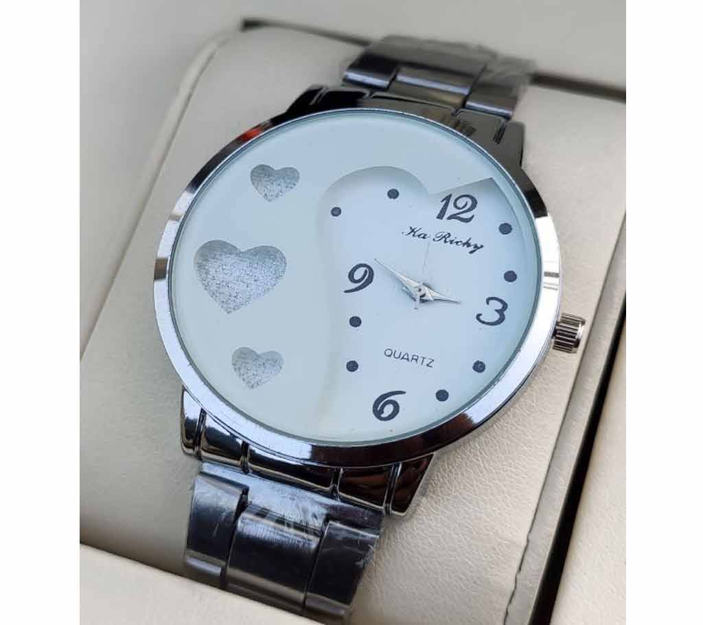 Stainless Still Analog Ladies Wrist Watch08