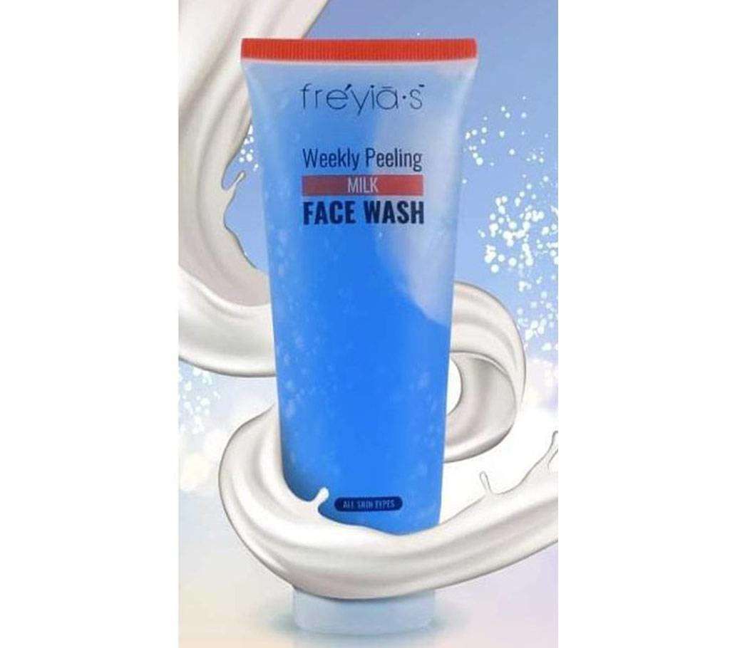 Freyas Weekly Peeling Face Wash Milk-100ml-UK  