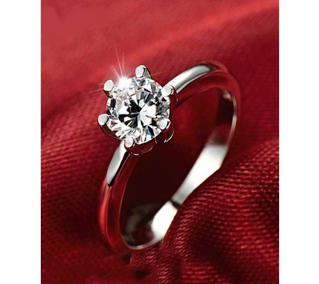  Silver Plated New Design Finger Ring For Lady