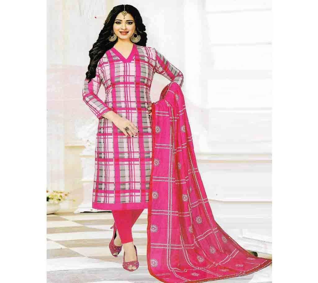 Unstiched Printed Cotton Three Piece25