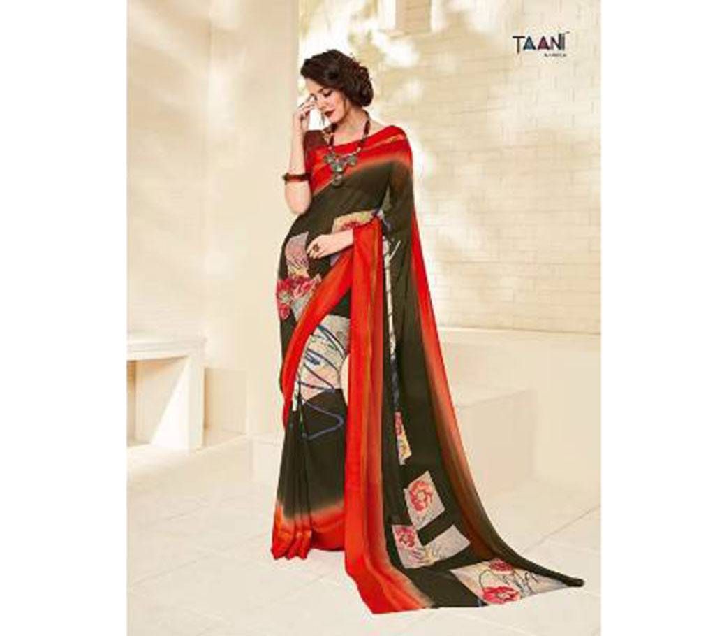 Original Indian Printed Saree