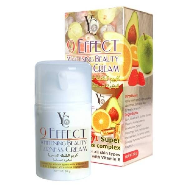 YC 9 Effect Whitening Cream - 50 g