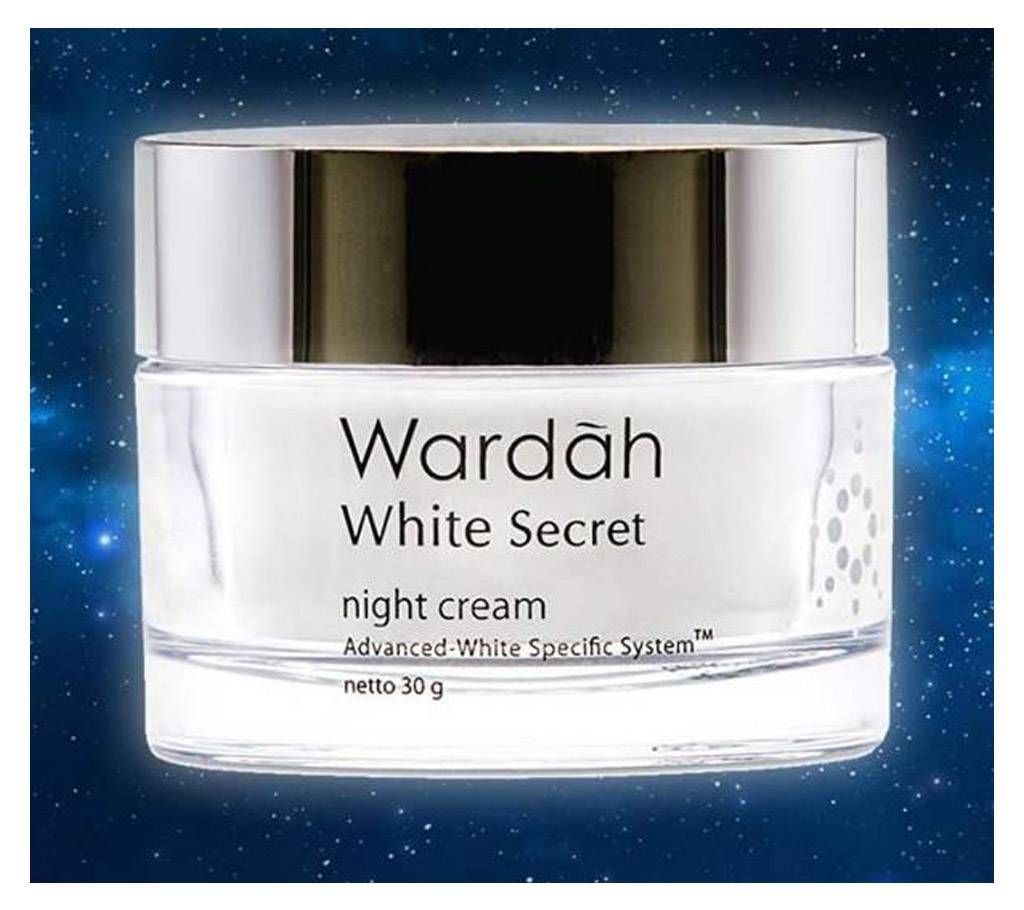 Wardah Halal White Secret Night Cream (30 gram)