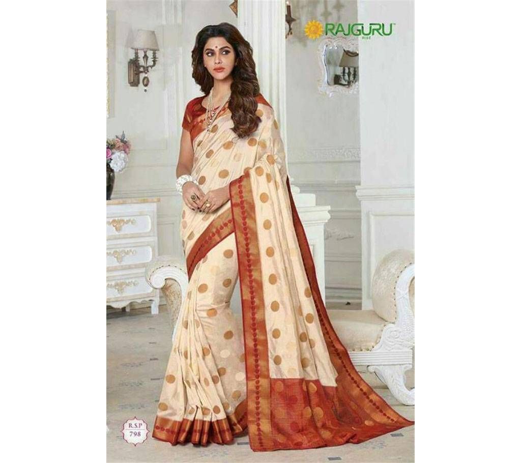 RAJGURU katan silk sharee 