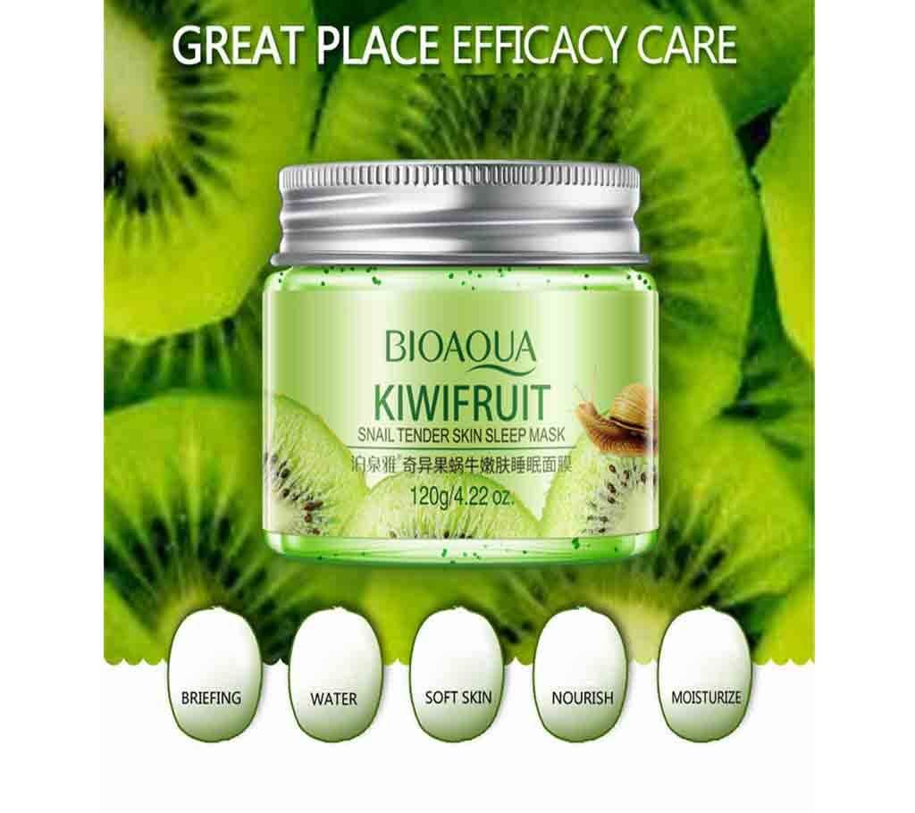 BIOAQUA KIWIFRUIT SNAIL TENDER SKIN SLEEP MASK - 120ML (THAILAND)