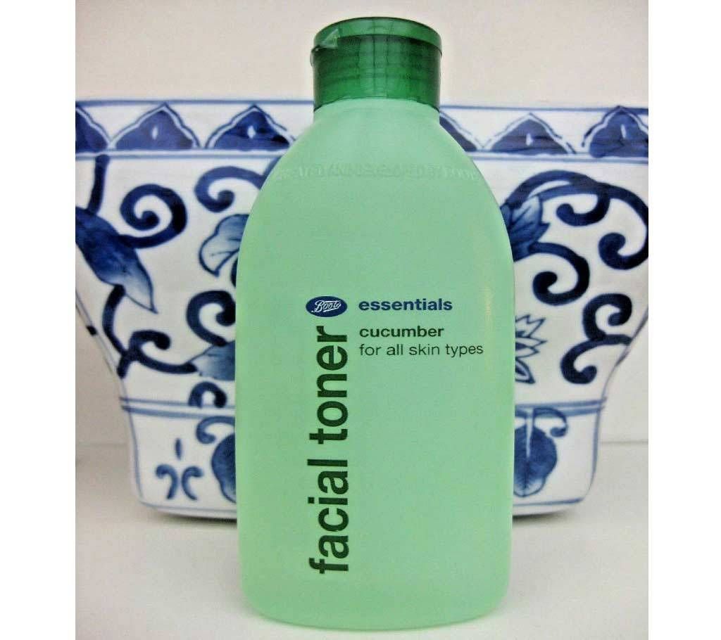 Boots Essentials Cucumber facial toner - 150ml UK 