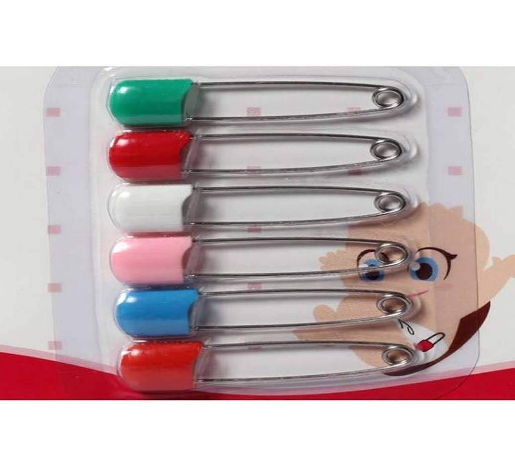 Safety Pins - Set of 6 Pcs