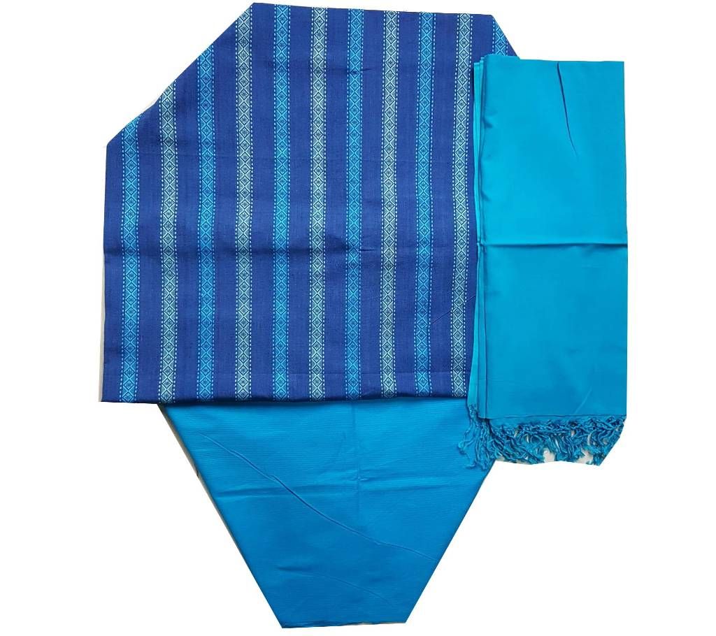 100% Cooton handloom Unstitched SKD