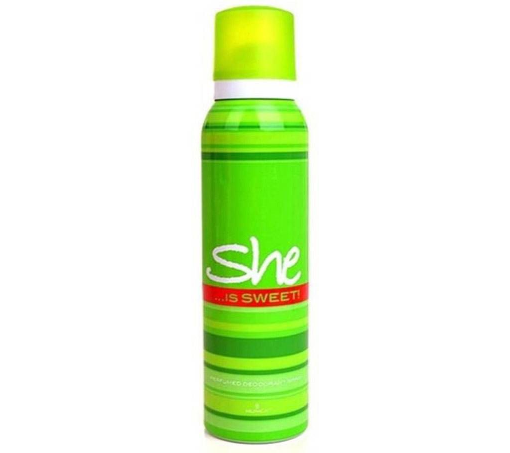 She Is Sweet Bayan body spray for women 150 Ml