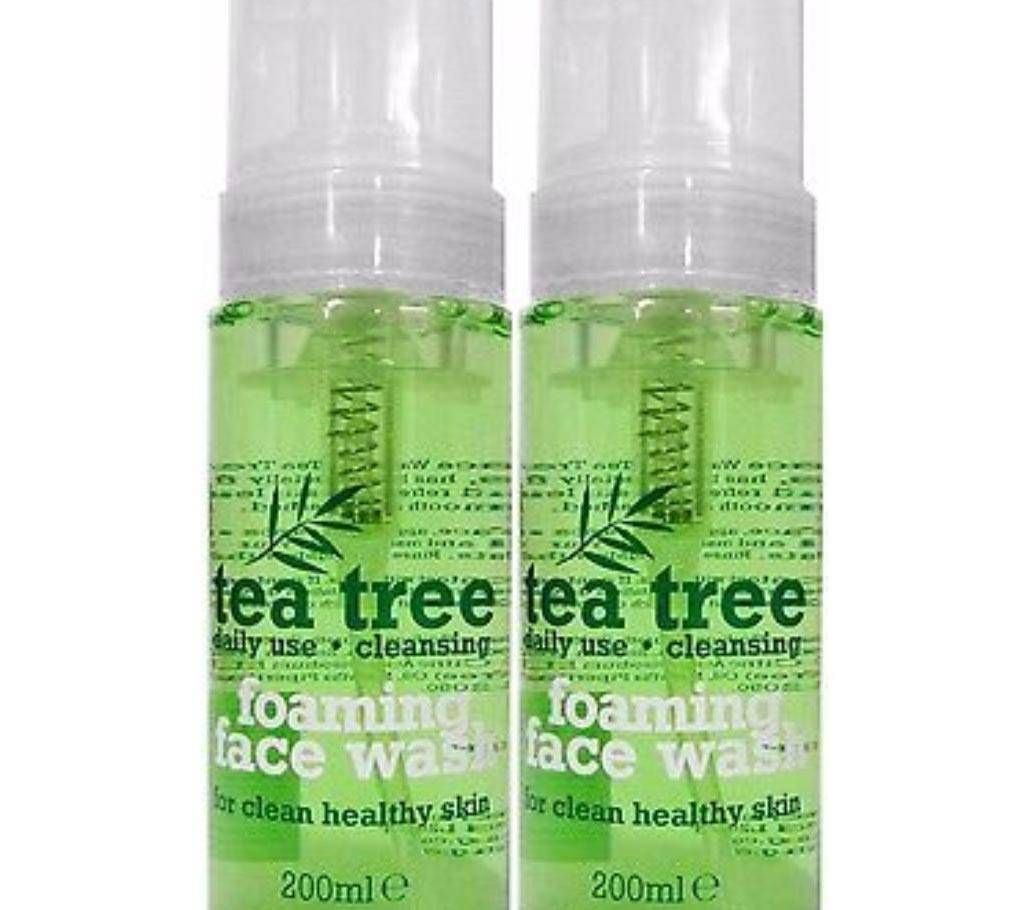 Tea Tree Foaming Face Wash 200ml - UK