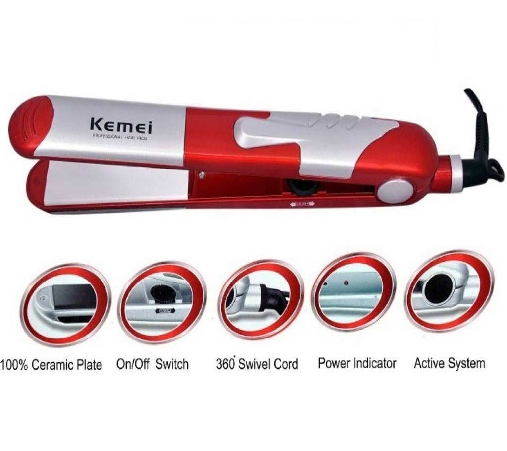 Kemei Hair Straightener For Lady KM-1289