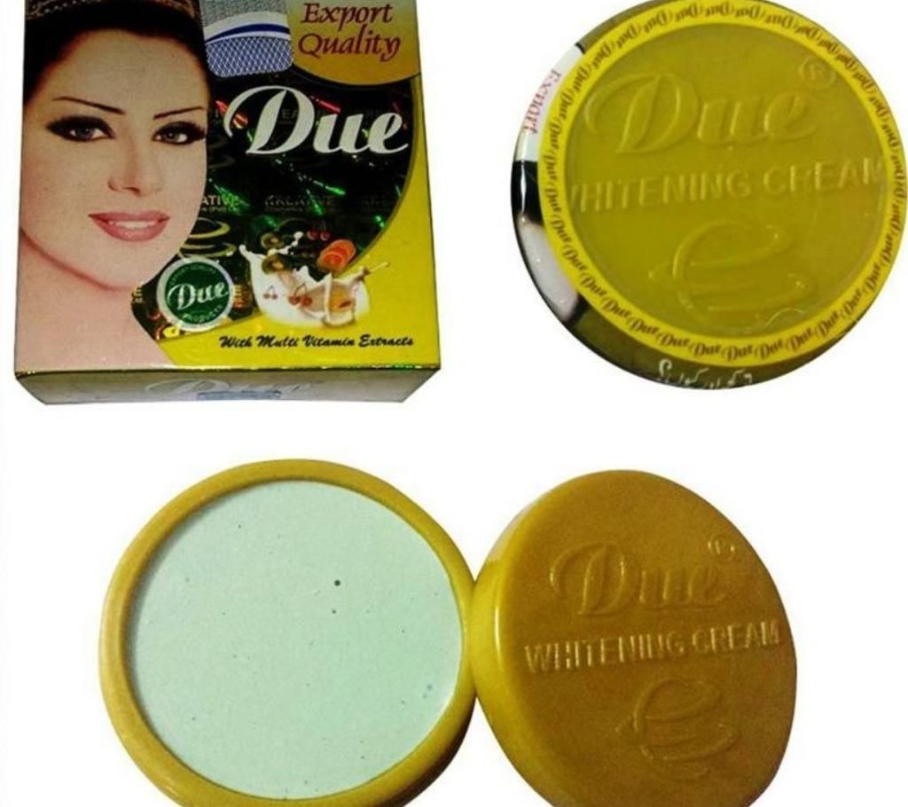 Due whitening beauty cream 30ml PK