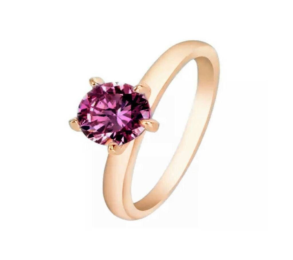 Rose Gold Lovers Girlfriend Gift Ring