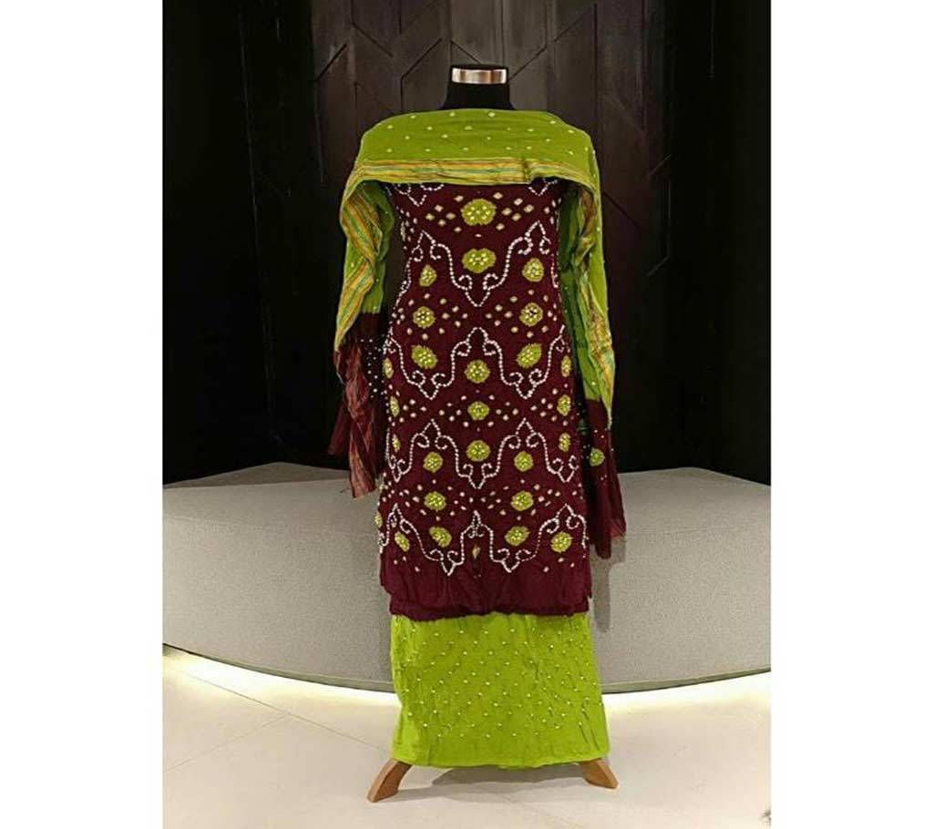 Gutka Churni Unstitched Three Piece 