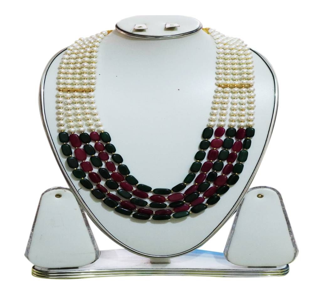 Colorful Stone Crafted Necklace