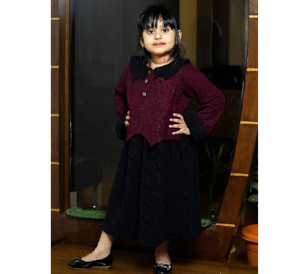 Girls winter party dress