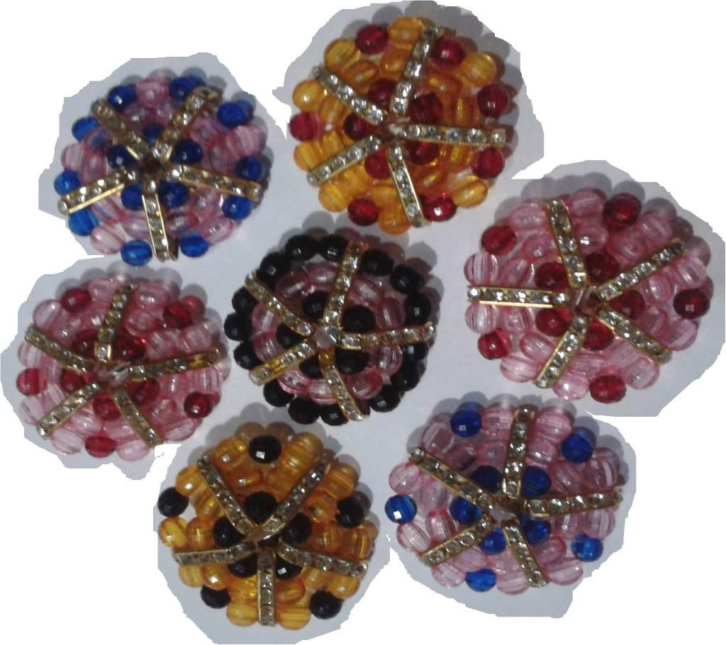 Beaded hijab pin