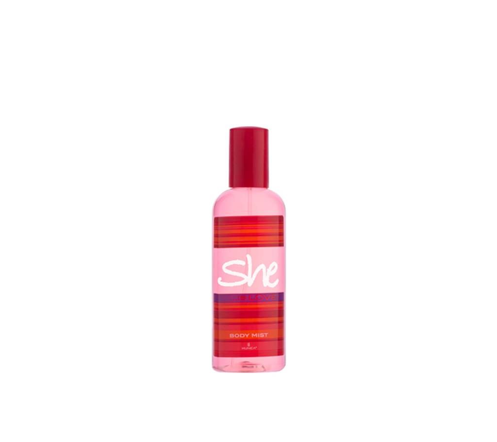 She is Love Body Mist for women 150ml - Turkey