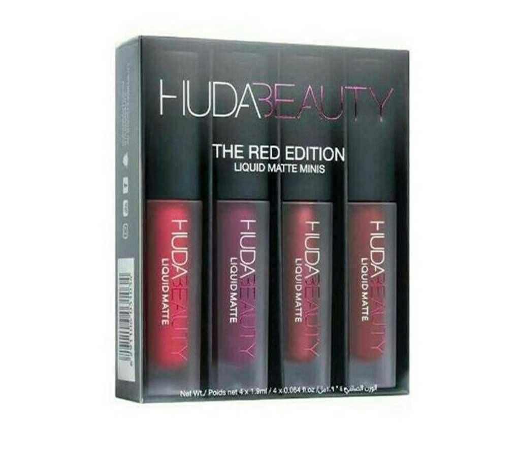 Huda beauty red edition Lipstick set - Malaysia 