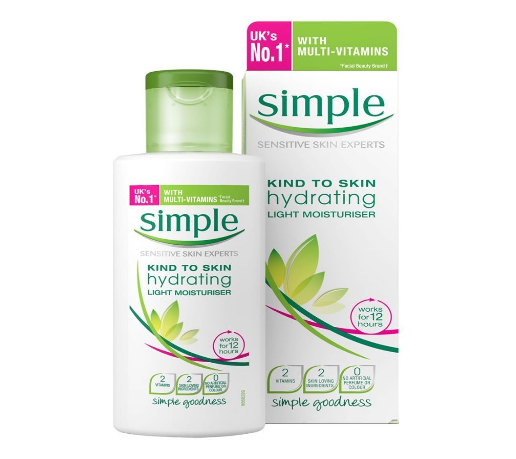 Simple Kind To Skin Hydrating Light Moisturiser - 125ml