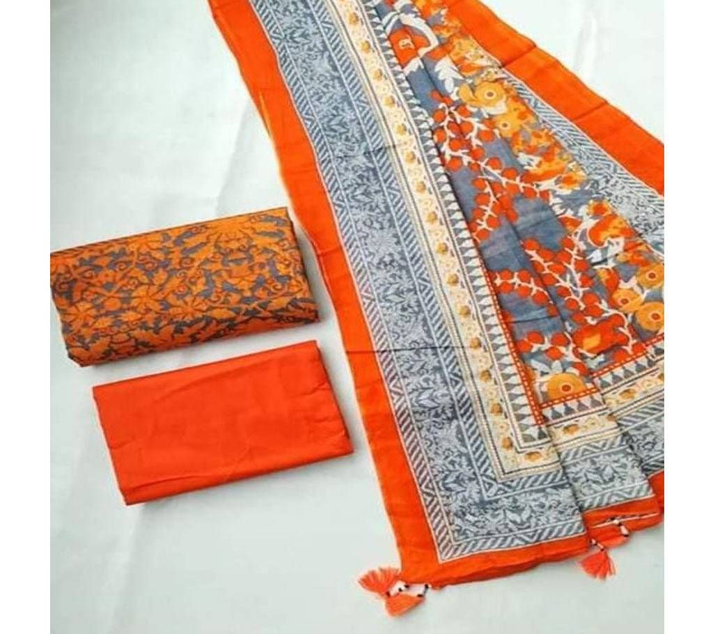 Unstitched China cotton Three pic
