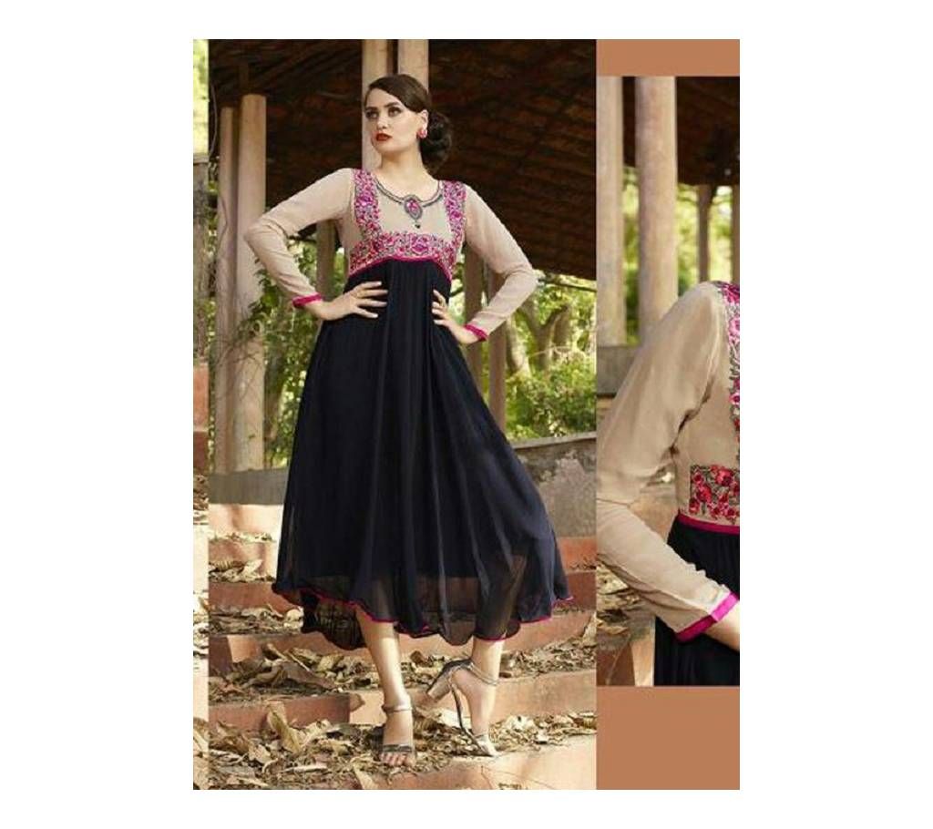 Biskit & Black Georgette Borka For Women