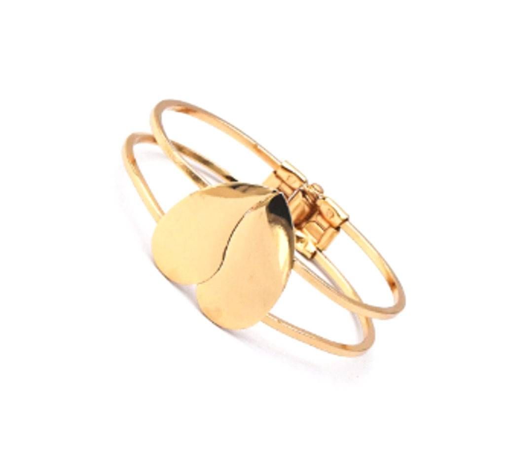 Gold Heart Shaped Bracelet