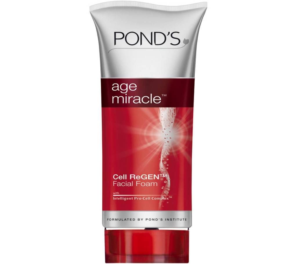 Ponds Age Miracle Cell Regen Facial Foam  100gm Thailand