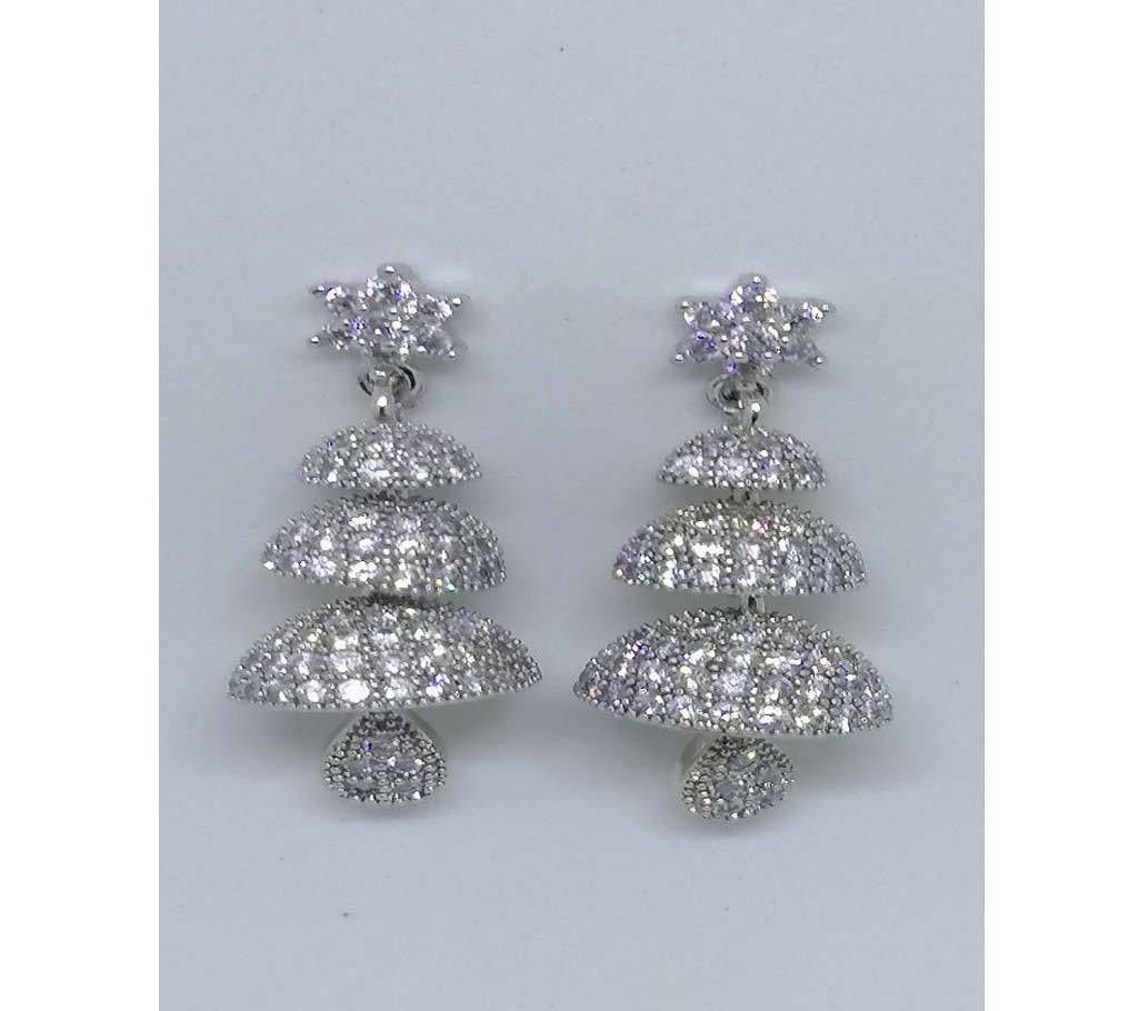 daimond cart ladis ear ring